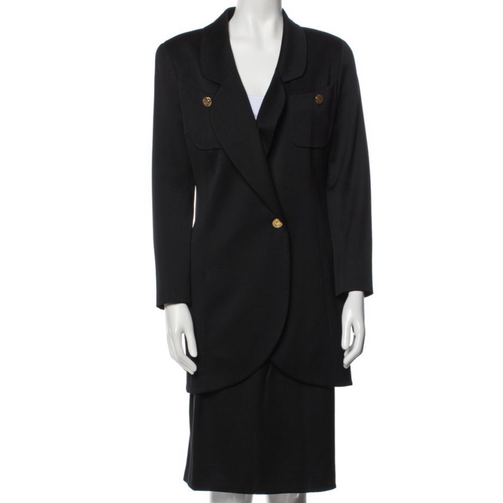 Black Vintage Chanel Suit